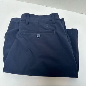 FOOTJOY Performance Stretch 10"‎ Navy Golf Polyester Blend Shorts size 32